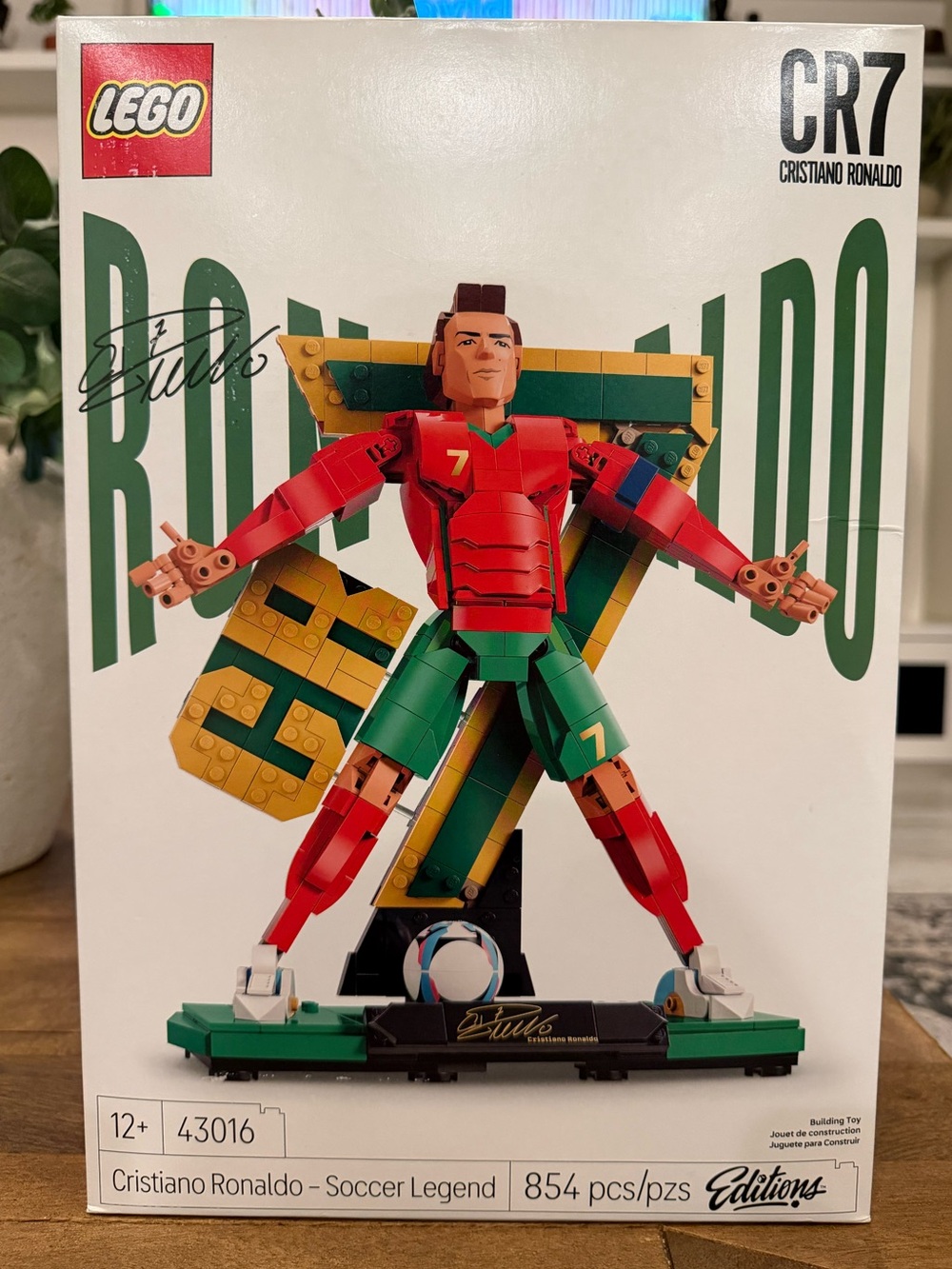 LEGO Cristiano Ronaldo Soccer Legend 43016 NEW SEALED 🔥⚽